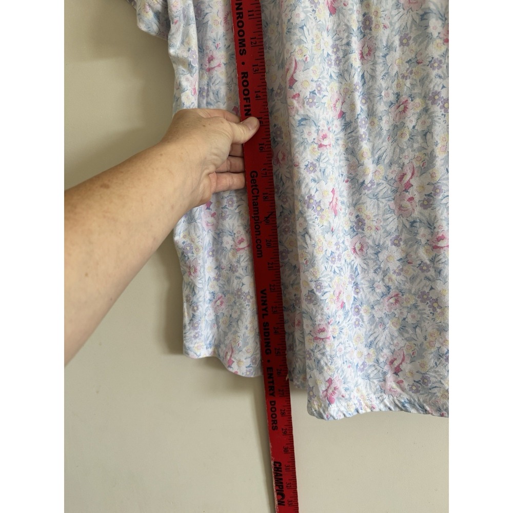 Ralph Lauren Vintage Sleep Set Pajamas Women's Xl Pjs Cute Floral Sweet Flirty - Picture 5 of 7